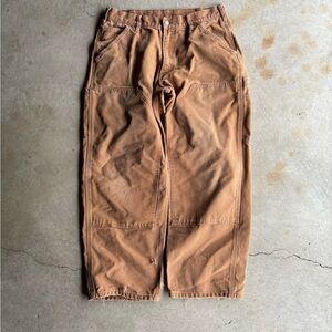 Vintage Dakotas Double Knee Wide Leg Workpants 34x30